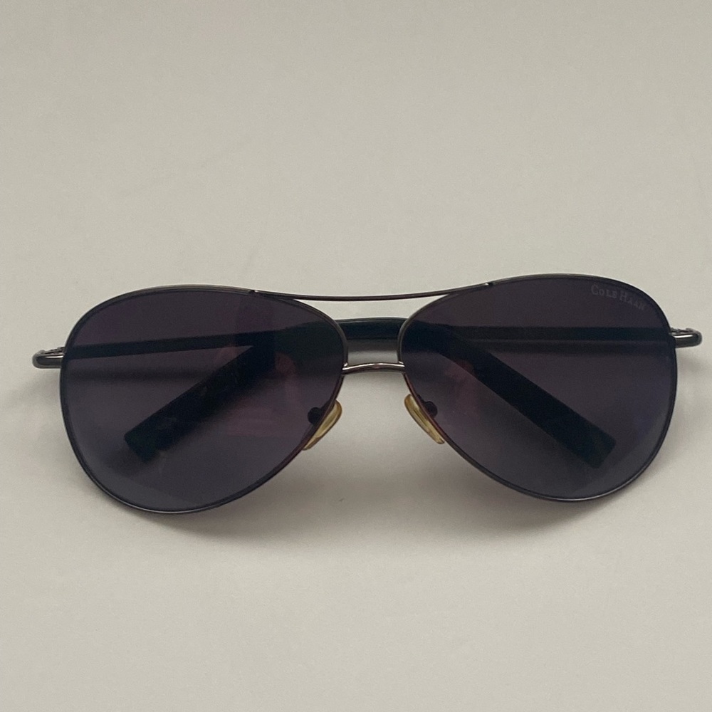 Cole Haan Sunglasses Gold Aviator Frame & Brown Lense… Gem